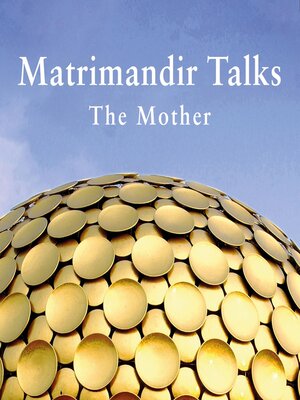 cover image of Matrimandir Talks